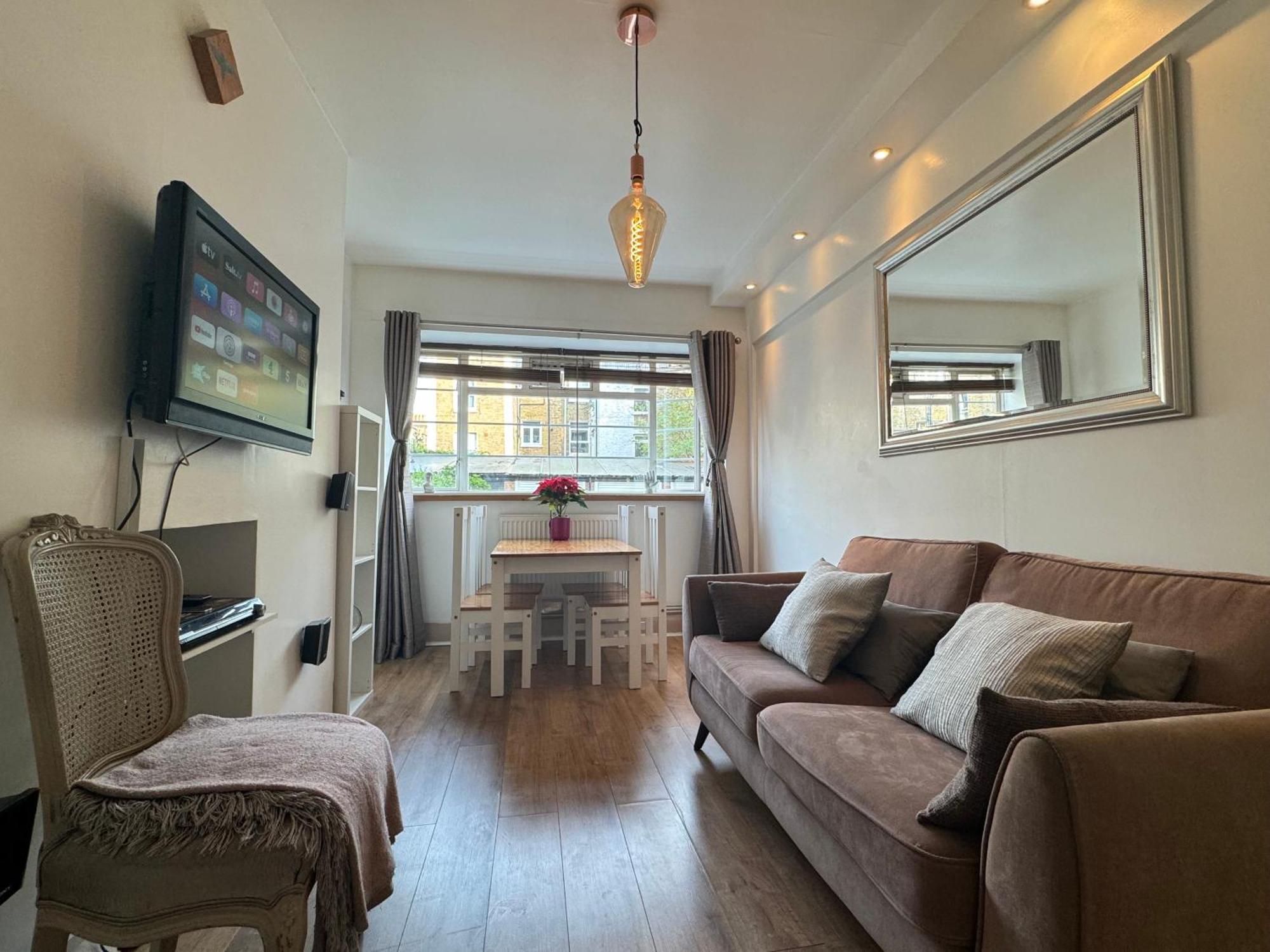 Serene 1bd Flat 7 Mins From Clapham Common Appartamento Londra